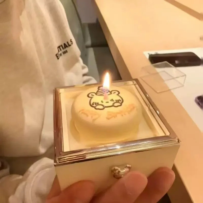 Little Bear Cake Surprise Ring Box
