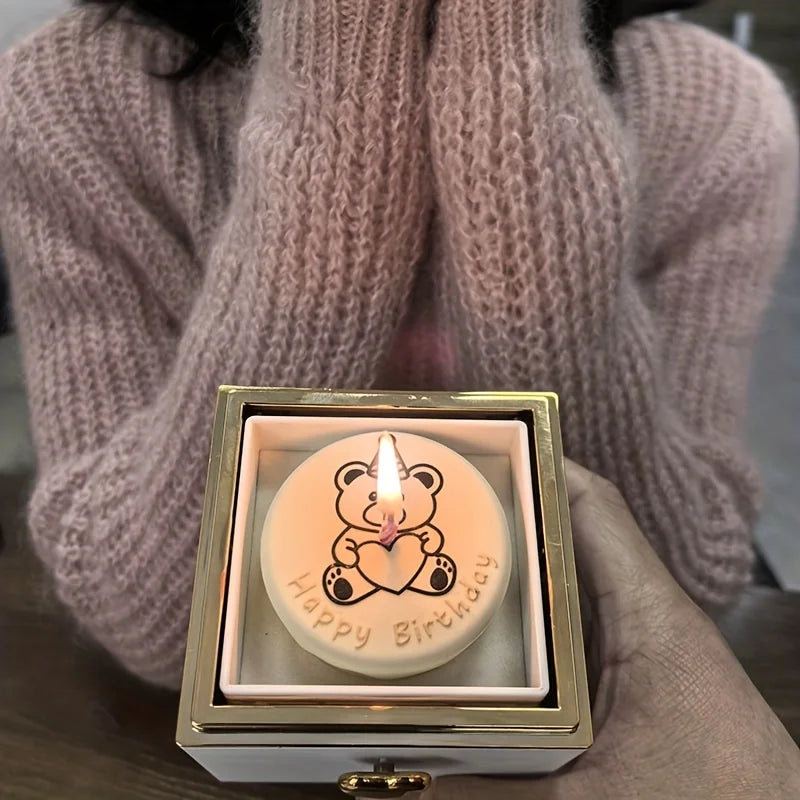 Little Bear Cake Surprise Ring Box